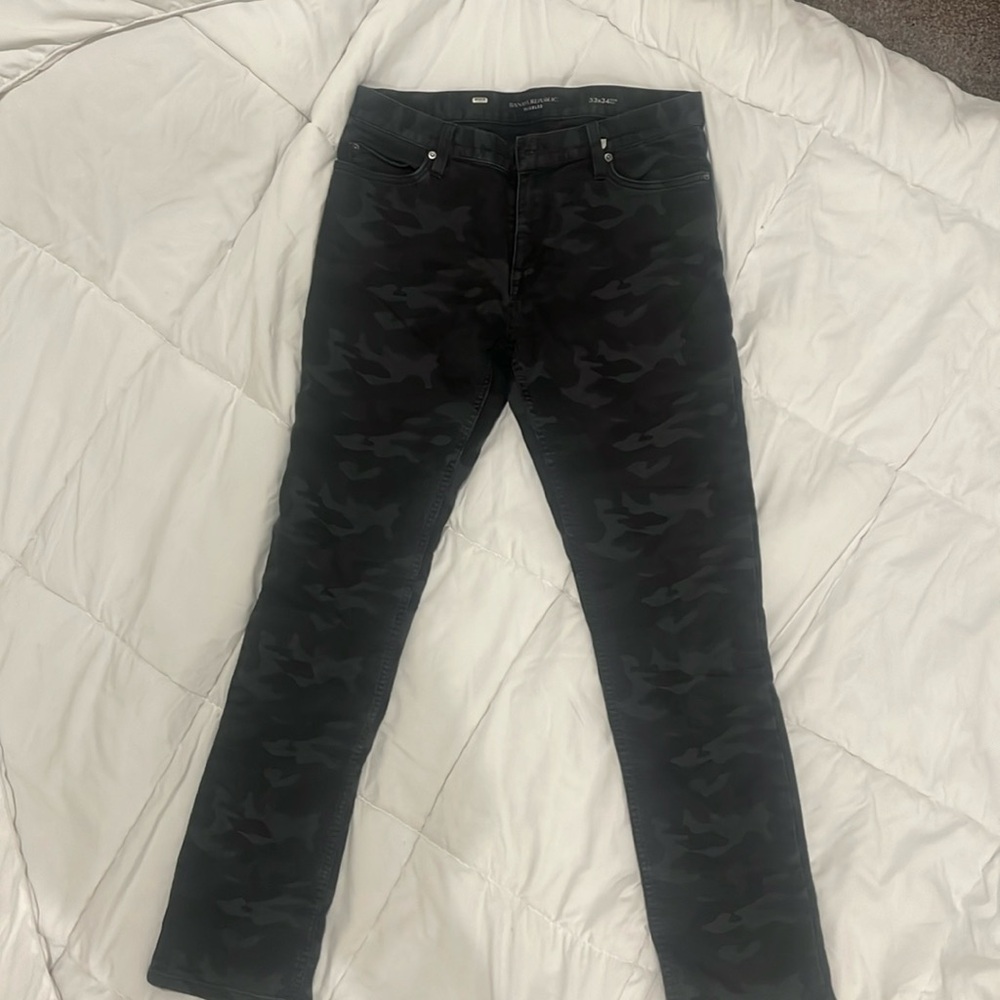 Camouflage Pants by Banana Republic
